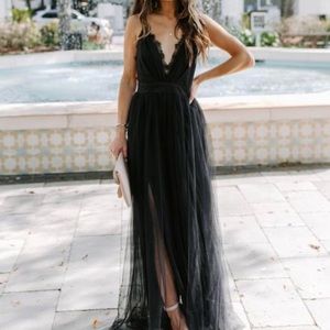 Black Lace Maxi